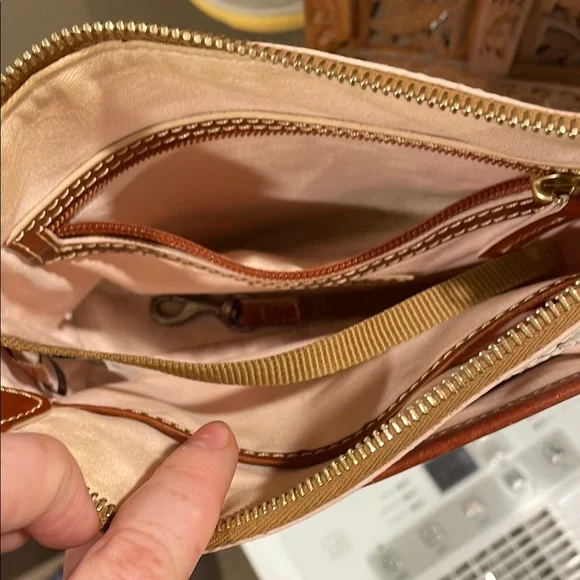 Dooney & Bourke Crossbody Bag with Floral Design Disney Bambi and Thumper - Picture 3 of 6